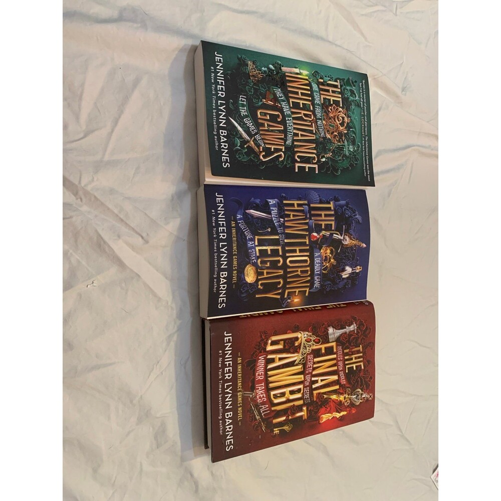 The Inheritance Games Trilogy – Jennifer Lynn Barnes (Paperback/Hardcover Set)